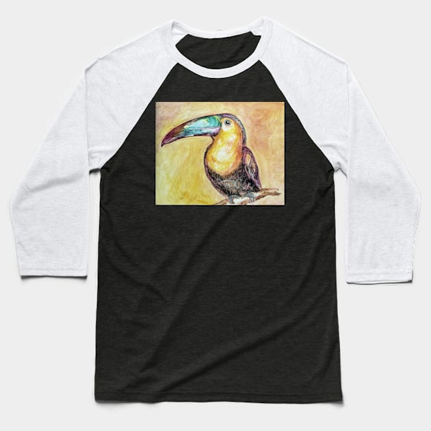 TOUCAN Baseball T-Shirt by jmodern